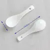 Colher Pequena de Cerâmica, Colher de Arroz, Colher de Sopa, Colher de Condimento para Hotel Restaurante, Louça Resistente a Altas Temperaturas, Cabo Longo Resistente ao Calor