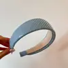 Diadema Ancha Estilo Chanel con Lentejuelas para Mujer, Accesorio para el Cabello de Uso Diario con un Toque de Lujo