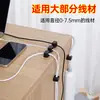 Organizador de Cables Magnético de Escritorio Montado en Pared Soporte de Almacenamiento para Cable de Datos de Teléfono Móvil Cable de Carga Hebilla para Cables Gancho para Enchufe