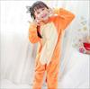 Otoño e Invierno Franela Dibujos Animados Animal Pijama Enterizo Ropa de Casa King Kong Mary Sonic Mono Anime para Niños