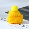 Directo de fábrica sombrero de lana tejido coreano accesorios decorativos de pompón de lana hechos a mano mini sombrero de Navidad al por mayor