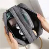 Bolsa de Lavar Portátil Masculina Amazon Grande Capacidade Bolsa de Mão com Gancho Bolsa de Armazenamento de Cosméticos de Viagem