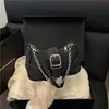Elegante bolso de lona para mujer, nueva colección 2026, moda nicho de otoño, bolso cruzado con cadena, bolso de hombro y bolso de axila
