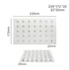 Molde de silicona semiesférico esférico para pastel y mousse de 35 piezas Molde redondo francés para postre de trufa y sándwich de chocolate