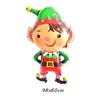 2025 Novo Papai Noel Árvore de Natal Balão de Filme de Alumínio Boneco de Neve Ano Novo Festa de Natal Decoração Balão de Folha de Alumínio
