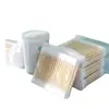 Bastoncillo de Algodón Desechable para el Hogar Bastoncillo de Bambú Bastoncillo de Algodón Bastoncillo de Algodón de Doble Cabeza Bastoncillo de Algodón Cosmético para Limpieza de Belleza Bastoncillo Venta al por Mayor