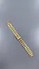 Adecuado para fitbit luxe banda de metal de acero inoxidable tres esferas banda de acero Phoebe pulsera fitbit luxe correa de tres eslabones