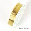 Alambre de Cobre Alambre para Dar Forma Alambre de Anillo de Cobre Alambre para Joyería Alambre de Plomo Bobinado DIY Artesanía Material para Horquilla Accesorios Venta al por Mayor