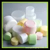 Caja redonda rosa de 50g botella de yeso botella de crema 50g frasco de mascarilla de lodo frasco de muestra mascarilla botella de plástico