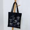 2023 Verão Nova Sacola Bolsa de Lona Estudantes Universitários Japoneses Classe Deslocando Bolsa de Ombro Bolsa Casual