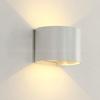 Luminária de parede externa minimalista LED corredor sala de estar moderna minimalista hotel Villa praça ângulo ajustável bonita