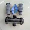 [Ventas Directas de Fábrica] Conector de Correa de Microaspersión de 2 pulgadas a Tipo 45 de Cuatro Vías Henglian de Cuatro Vías Válvula de Cuatro Vías de 2 pulgadas a 1 pulgada
