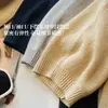 ¡Mismo estilo que el de Xiaohua! Camiseta de Punto de Cáñamo de Alta Gama para Mujer con Cuello Redondo y Mangas Medias, Top Camiseta Casual para Verano H062518