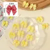 En Stock Lazo Envuelto de Cuadros de 1 cm Cinta Escocesa Lazo Decorativo Ropa Accesorio para el Cabello Decoración DIY