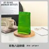 Bolsa de Alimentos para Perros Sellada en Ocho Lados de Color Aluminizado, Bolsa de Empaque para Té y Alimentos con Ventana Lateral, Bolsa de Plástico Autocierre con Cremallera en Stock