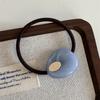 Candy Color Simple Hair Strap Faixa de borracha Corda de cabelo Coreia do Sul Mori Style Hair Ring Doce Cute Head Rope Ball Head