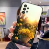 Adequado para capa de celular S25ULTRA TPU macio, A54 flor rosa amarela, S26PLUS cesta de flores, A90 capa protetora