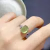 Ventas Directas de Fabricante Transfronterizas Joyería Anillo de Piedra de Uva Natural Plata 925 Incrustado con Piedra Preciosa Joyería de Mano para Mujer Anillo Venta al por Mayor