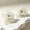 Brincos, acessórios de orelha, brincos pequenos estilo floral fresco para feriado, luxo leve com um toque de alta qualidade, design único