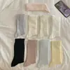 Meias Suxinaimin Meia-Calça Primavera e Verão para Mulheres, Meias Finas de Seda de Amora para Gestantes, Cor Sólida, Respiráveis, Absorventes de Suor, Meias Arrastão Sem Costura