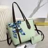 Bolso Grande con Patrón de Lichi para Mujer 2022 Bolso de Mano Otoño e Invierno Bolso de Hombro de Gran Capacidad Bolso Cruzado Bolso Tote para Mujer Bolso Cruzado