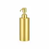 Aço Inoxidável 304 Saboneteira Líquido para Lavar Louça Pressão Dourado Gel de Banho Shampoo Frasco Sabonete para Mãos Dispensador de Loção