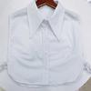 Decoración de Cuello Falso Estilo Coreano Otoño Negro Cuello Falso Versátil para Mujer Cuello de Muñeca Otoño e Invierno Blanco Cuello Falso Camisa Venta al por Mayor