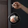 Juego de té de viaje Taza Express portátil para exteriores una tetera dos tazas juego de té de cerámica traje personal especial viaje de negocios