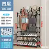 Nuevo modelo de perchero integrado para el hogar, perchero de almacenamiento de varias capas, zapatero de almacenamiento multifuncional para sala de estar y entrada, al por mayor