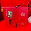 Promoção Quente Cofre Flutuante Estéreo 3D Ouro Puro 999 Adesivo de Celular Cinco Caminhos Deus da Riqueza Atração de Riqueza Dourada Folha de Ouro Presente Atacado