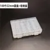 100 Peças de Caixa Redonda para Moedas de 22mm Moeda Comemorativa de 21mm Caixa de Proteção para Moedas Comemorativas de 20,5mm Caixa para Coleção de Moedas de 20mm