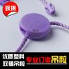 Fio de corda de cânhamo de corda de etiqueta de corda de funda universal de grão redondo de plugue duplo descartável fivela de corda fivela de corda de cera de bala