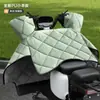 Cubierta de Parabrisas para Coche Eléctrico Invierno Forrada de Felpa Engrosada Batería Motocicleta Impermeable a Prueba de Viento Invierno Tranvía Cubierta Cálida a Prueba de Viento