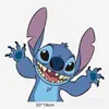 Calcomanía Impermeable para Coche Motocicleta Eléctrica Dibujos Animados Lilo y Stitch Cubre Arañazos Calcomanía Anime para Coche