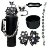 Botella de Agua Térmica Stanley Tapón Antipolvo Taza con Popote Tapa de Taza Correa de Mano Cordón para Botella de Agua Múltiples Estilos Versátiles Set
