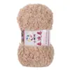 Bola de lana de 100 g con bucle de terciopelo para tejer a mano, ideal para hacer gorros, bufandas y muñecas.