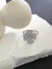 Anillo para Mujer Suerte Trébol de Cuatro Hojas Moda Giratorio Ajustable para Mujer Lujo Ligero Versátil Gama Alta Anillo que No se Desvanece