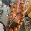Pulsera Wenwan de Sándalo Verde de Palisandro 2.0 Pulsera de Madera Pulsera de Rosario Joyería para Llevar Zen Hecho a Mano