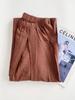 Pantalones de Verano para Mujer de Cintura Alta, Holgados de Pierna Ancha, Delgados de Algodón y Lino, Largo hasta el Suelo, Estilo Yamamoto con Cintura Elástica
