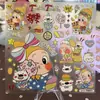 Lindas Personas Estrella Brillantes Dibujos Animados Gelatina Pegatinas en Relieve Decoración DIY para Teléfonos Móviles, Ipads, Vasos de Agua y Tarjetas