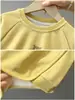 0386 Conjunto de Primavera y Otoño para Niños 2026 Nuevo Estilo Pequeño Caballero Moda Coreana Sudadera Conjunto de Dos Piezas Ropa Casual de Primavera para Bebé