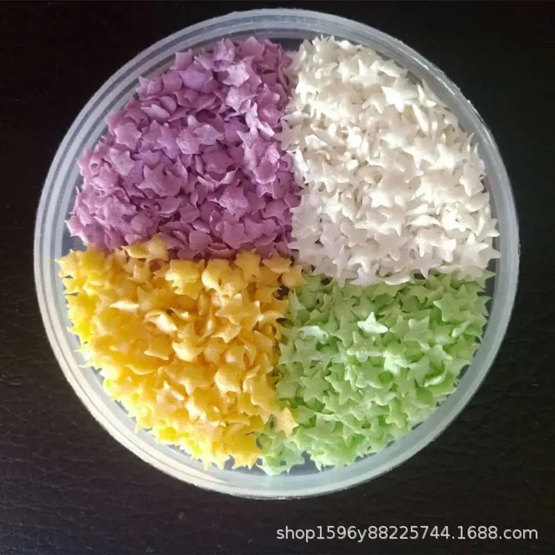 膨化多色五角星雪花片设备.jpg