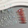 Pegatinas Europeas y Americanas para Uñas Llama Espina Estampado en Caliente Plano Láser Pegatinas de Arte para Uñas Llama Espina Joyería Dh768