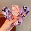 Pente de Massagem com Almofada de Ar Infantil Sanrio Menina Cabelo Livre Doméstico Meninas Topo Craniano Alto Pente Fofo com Cápsula de Ar