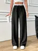 Pantalones de traje a rayas de cintura alta estilo Old Money, diseño americano slim-fit, pantalones casuales rectos holgados y lujosos