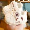 Sapatos de bebê com sola macia antiderrapante primavera e outono novos sapatos para crianças pequenas sapatos para bebês iniciantes de 0 a 1 ano de idade sapatos de desenho animado único