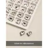 Acessórios para Nail Art Rede de Diamante Transparente Venda Quente Coração Torto Machado Gota d'Água Quadrado Gordo Borboleta Diamante Branco Folha de Ouro Decorações para Unhas