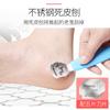Juego de herramientas para pedicura, 8 en 1, lima para pies, piedra para frotar pies, pulidor de pies, eliminación de piel muerta, raspado de callos, cepillo para pies