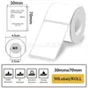 Papel térmico sintético à prova de quatro elementos é adequado para papel de impressora térmica Phomemo M110/M220/Chiteng 221B