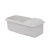 Caixa de plástico para macarrão transfronteiriça, caixa de armazenamento de dupla finalidade para cozinhar e fazer macarrão na cozinha, conjunto de utensílios, caixa escorredora, recipiente de armazenamento